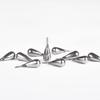 MUUNN 50 Pcs Tungsten Tear Dropshot Fishing Weights Kit, Tungsten Free Rig Sinker, Lead Free Fishing Weights Assortment view 3