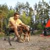 Backyard Expressions Luxury Heated Portable Camp Chair - Green/Grey - Great for Camping, Sports and The Beach view 2