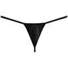 Botmois Men's Micro Bikini Thong Pouch Enhancing Lingerie Breathable G-String Underwear Skimpy Tangas 3-Pack(Black) M view 2