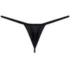 Botmois Men's Micro Bikini Thong Pouch Enhancing Lingerie Breathable G-String Underwear Skimpy Tangas 3-Pack(Black) M view 4