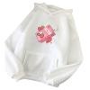 tuduoms Pullover Sweatshirts for Women Cute Strawberry Milk Print Aesthetic Hoodie Casual Shirt Top Teen Girls Kawaii Clothes view 1