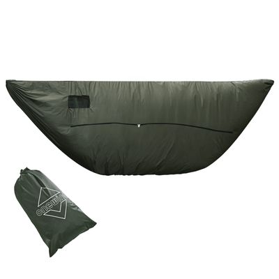 Onewind Hammock Zipper Windsock for Zipper Netted Hammock, Winter Sock for Wind Blocker, Lightweight and Wind-Resistant Protector for Cold Weather, OD Green