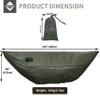 Onewind Hammock Zipper Windsock for Zipper Netted Hammock, Winter Sock for Wind Blocker, Lightweight and Wind-Resistant Protector for Cold Weather, OD Green view 3