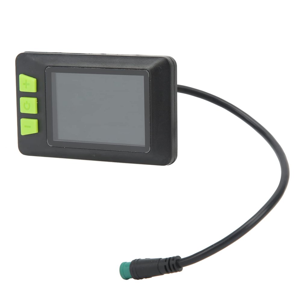 Luqeeg Electric LCD Display, 22.5mm 24V 36V 48V 60V LCD Display Control Panel, Display for Electric Scooter, Speedometer Computer Odometer