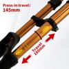RUJIXU 26 27.5 29 Inch MTB Bike Suspension Fork Travel 135mm Downhill Fork Rebound Adjust Double Shoulder DH Air Straight 1-1/8 Ultralight Bicycle Shock Absorber Delivery from USA view 3