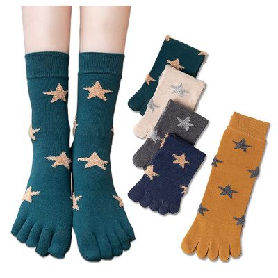 NENGGE Toe Sock Women Cute Cat Dog Five Finger Sock Cotton Athletic Running Ankle Socks for Girls Women Running Toe Socks,E