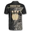 PRIMESTY Men's Bowling Shirt, Quick-Dry Poly & Spandex, Custom Polo, S-5XL, Style21, Unisex-Adults view 3