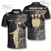 PRIMESTY Men's Bowling Shirt, Quick-Dry Poly & Spandex, Custom Polo, S-5XL, Style21, Unisex-Adults view 4