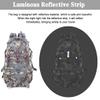 LIMHOO Tactical Motorcycle Backpack Military Molle Bag EDC Rucksack Hiking Daypacks for Cycling Camping Trekking Hunting Traveling with Reflective Straps (Acu Camo) view 4