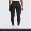 Aoxjox High Waisted Workout Leggings for Women Trinity Yoga Pants 26.5" (Black, XX-Small) view 4