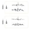 MUUNN 60 Piece Tungsten Dropshot Fishing Weights Kit, Round Eye Tungsten Free Rig Sinker, Lead Free Fishing Weights Assortment view 1
