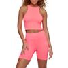 Calvin Klein Performance Women's Ribbed Crop Top, Energy, Small view 1
