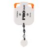 Pilipane Golf Score Counter Mini Golf Stroke Counter, Mini Golf Stroke Counter Golf Counter Clicker Golf Accessories for Women Men Scoring Keeper, with One Touch Reset and Simple Attachment (White) view 1