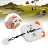 Pilipane Golf Score Counter Mini Golf Stroke Counter, Mini Golf Stroke Counter Golf Counter Clicker Golf Accessories for Women Men Scoring Keeper, with One Touch Reset and Simple Attachment (White) view 2