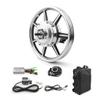 14 Inch 350W Brushless Geared Hub Motor Mag Wheel with PAS Accelerator for Front Drive Scooter Small Bike Bicycle48V 350W view 1