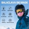 Oliumt Balaclava Ski Mask, Warm, Breathable & Lightweight, Full Coverage Fleece Winter Face Mask for Men & Women (Rose Pink) view 2