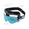 Juli Ski Goggle/Snow Snowboard Goggles for Men, Women & Youth - 100% UV Protection Anti-Fog Dual Lens(Black Frame+13% VLTBlue Len) view 3