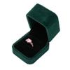 Parts Express 2 Pack Velvet Ring Boxes, Earring Pendant Jewelry Case, Ring Earrings Gift Boxes, Jewellry Display view 1