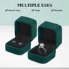 Parts Express 2 Pack Velvet Ring Boxes, Earring Pendant Jewelry Case, Ring Earrings Gift Boxes, Jewellry Display view 3