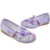 CCJRLM Mirabel Isabela Shoes for Girls Costume Cosplay Dress Up Embroidery Mary-Jane Ballet Shoes Purple view 1