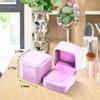 Parts Express 2 Pack Velvet Ring Boxes, Earring Pendant Jewelry Case, Ring Earrings Gift Boxes, Jewellry Display view 2