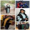 Ariro Graduation Doctoral Hood Unisex PhD Academic Hood (Emerald Green Forest Green White) view 2