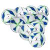 Aoneky 10-Pack Size 3 Soccer Ball - Eco-Friendly 2.5mm PVC Leather, Durable Machine-Stitched Design, Ball Pump Included view 1