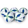 Aoneky 10-Pack Size 3 Soccer Ball - Eco-Friendly 2.5mm PVC Leather, Durable Machine-Stitched Design, Ball Pump Included view 2