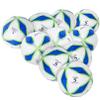 Aoneky Size 5 10-Pack Adult Soccer Ball - Eco-Friendly 2.5mm PVC Leather, Durable Machine-Stitched Design, Ball Pump Included view 1