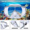 AosDero Mask Fins Snorkeling Gear for Adults Men Women, Panoramic View Diving Mask, Anti-Fog Dry Top Snorkel, Adjustable Freediving Swimming Fins/Flippers, Travel Bags for Lap Swimming view 3