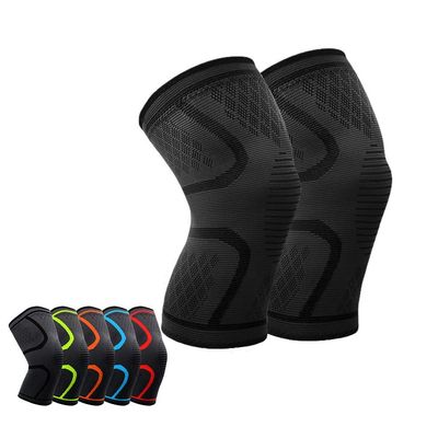 ADLIKES Knee and Elbow Pads Protective Gear Set Compression Sleeve for Running,Meniscus Tear, Arthritis, Joint Pain Relief for Men & Women(2pc) Black L