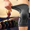 ADLIKES Knee and Elbow Pads Protective Gear Set Compression Sleeve for Running,Meniscus Tear, Arthritis, Joint Pain Relief for Men & Women(2pc) Black L view 2