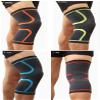 ADLIKES Knee and Elbow Pads Protective Gear Set Compression Sleeve for Running,Meniscus Tear, Arthritis, Joint Pain Relief for Men & Women(2pc) Black L view 3