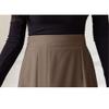 Bestgift Women's Autumn Retro mid-Length high Waist a-line Skirt Black L view 2