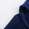 E.W Apparel Kids Boys Girls Hooded Towelling Bathrobe Dressing Gown Soft Terry Cloth Robe(Navy,11-12 Years) view 4