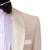 Men's 1 Button Business Suits Slim Fit Single Breasted Vest 3 Piece Blazers Wedding Banquet Jacket Vest & Pants (White,Large) view 2