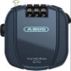 ABUS Combiflex Cable Lock - Lock for securing skis, Helmet, pram and Luggage - Trip 65-65 cm Long - 3 mm Thick - with Number Code - Blue view 1