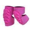 ADLIKES Knee Pads Protective Gear Set (2pc) for Cycling Running Volleyball Crashproof Antislip for Women Men Adults Fuchsia M view 1