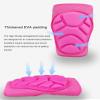 ADLIKES Knee Pads Protective Gear Set (2pc) for Cycling Running Volleyball Crashproof Antislip for Women Men Adults Fuchsia M view 3