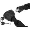 ABUS Steel-O-Chain 9809K Chain Lock - Bike Lock with XPlus Cylinder for Protection Against tampering - ABUS Security Level 12-9 mm Thick - 140 cm Long - Black view 3