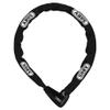 ABUS Steel-O-Chain Lock 9809K - Bicycle Lock with XPlus Cylinder to Protect Against Tampering - ABUS Security Level 12-9mm Thick - 110cm Long - Black view 1
