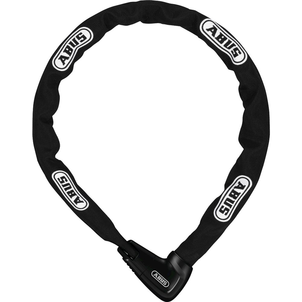 ABUS Steel-O-Chain Lock 9808K - Bicycle Lock with XPlus Cylinder to Protect Against Tampering - ABUS Security Level 11-8 mm Thick - 110 cm Long - Black