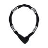 ABUS Steel-O-Chain 9809K Chain Lock - Bike Lock with XPlus Cylinder for Protection Against tampering - ABUS Security Level 12-9 mm Thick - 85 cm Long - Black view 1
