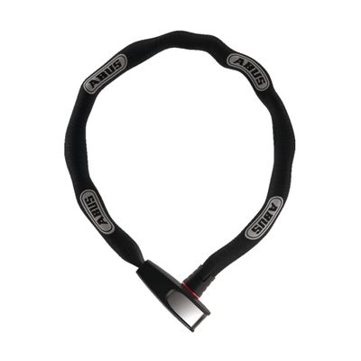 ABUS Catena 6806K QST Chain Lock - Bicycle Lock with Bracket - ABUS Security Level 6-6mm Thick - 85cm Long - Black