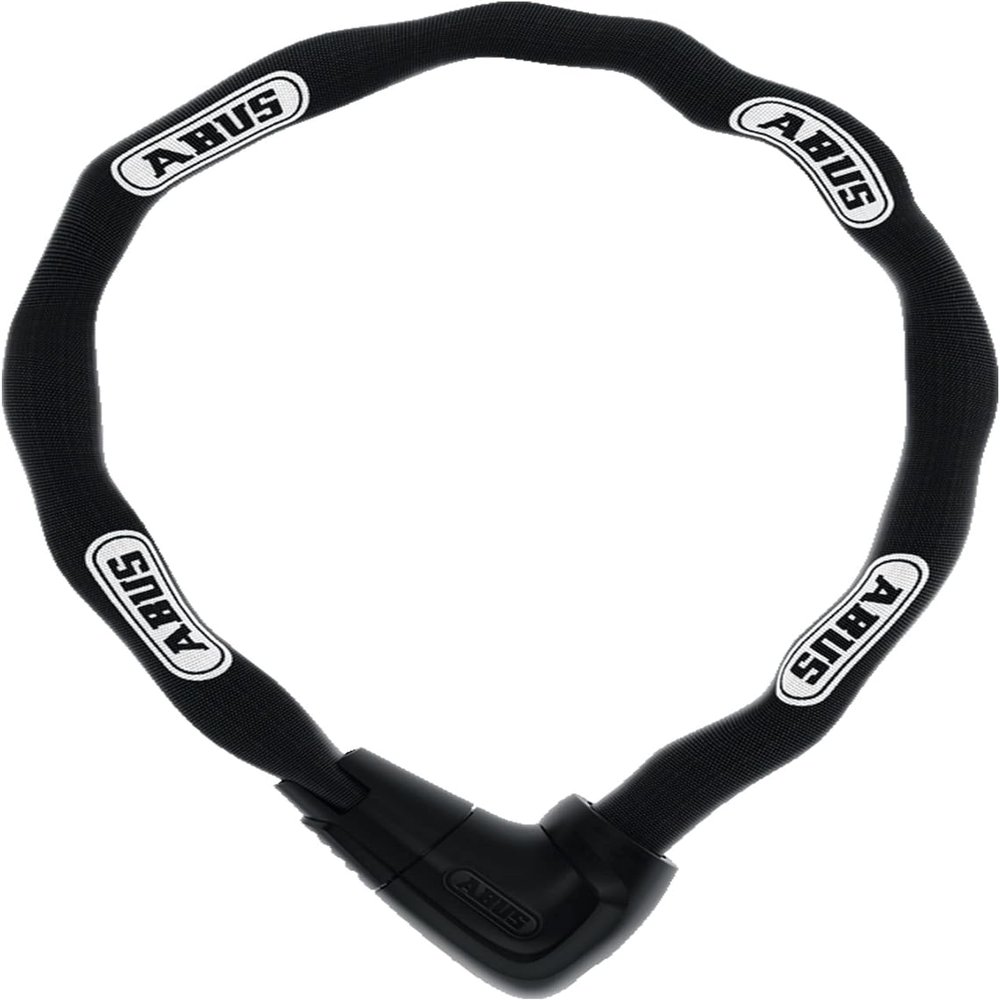 ABUS Steel-O-Chain 9808K Chain Lock - Bike Lock with XPlus Cylinder for Protection Against tampering - ABUS Security Level 11-8 mm Thick - 170 cm Long - Black