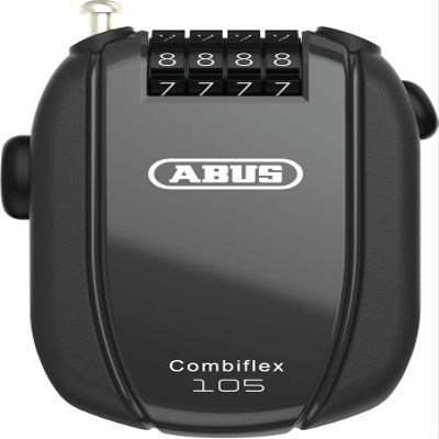 ABUS Combiflex Bicycle Lock - Black, 105 cm
