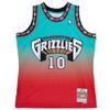 Mitchell & Ness Mens Fadeaway Swingman Crew Neck Athletic Tank Va Jersey 1998 Basketball Athletic - Blue,Red - Size XL view 1