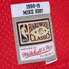 Mitchell & Ness Mens Fadeaway Swingman Crew Neck Athletic Tank Va Jersey 1998 Basketball Athletic - Blue,Red - Size XL view 3