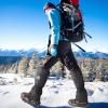 Gaiters for Women and Men Waterproof and Breathable, Adjustable Lightweight Gaiters for Hunting, Mountaineering, Snow Boots (Black) view 4