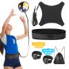 Volleyball Training Kit for Solo Practice, Adjustable Volleyball Serve Trainer & Rebounder, Volleyball Training Equipment for Serving, Setting & Spiking, Volleyball Training Aids for Youth & Adults view 1